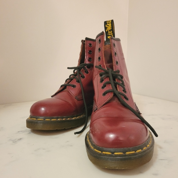 "Vintage" Oxblood Doc Martens, Size 7 - Picture 1 of 8